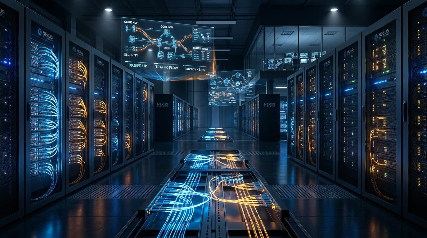 Datacenter & NOC DENTIKA-NET Karawang